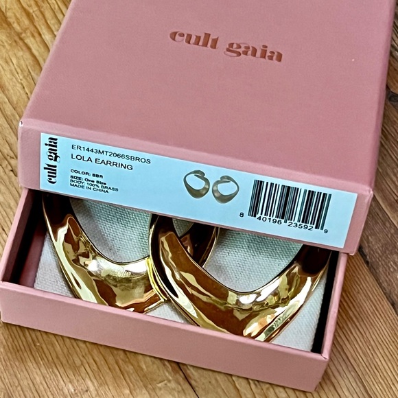 🌺🎉HP🎉🌺 NWT Cult Gaia Lola Earrings - Picture 16 of 16